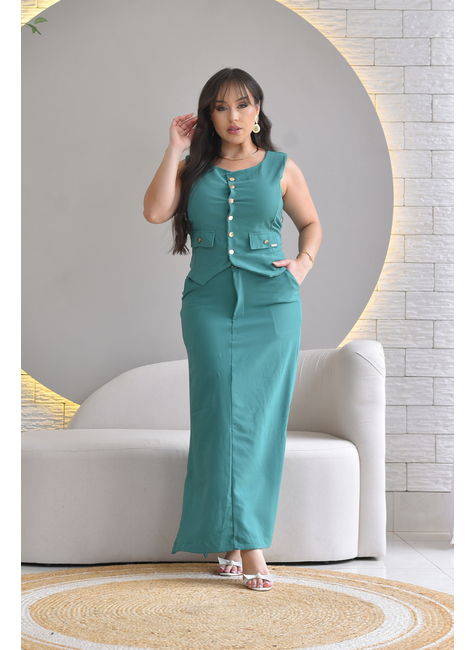 18 conjunto saia danutta premium
