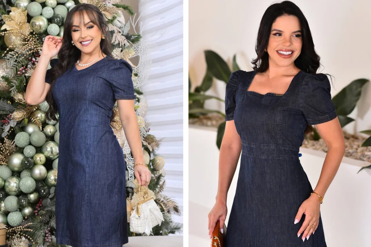duas mulheres usando vestindo jeans